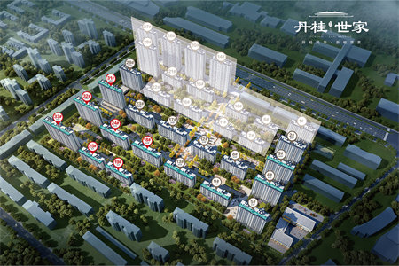 碧桂园翘楚商城尚城，120平套三双卫59万